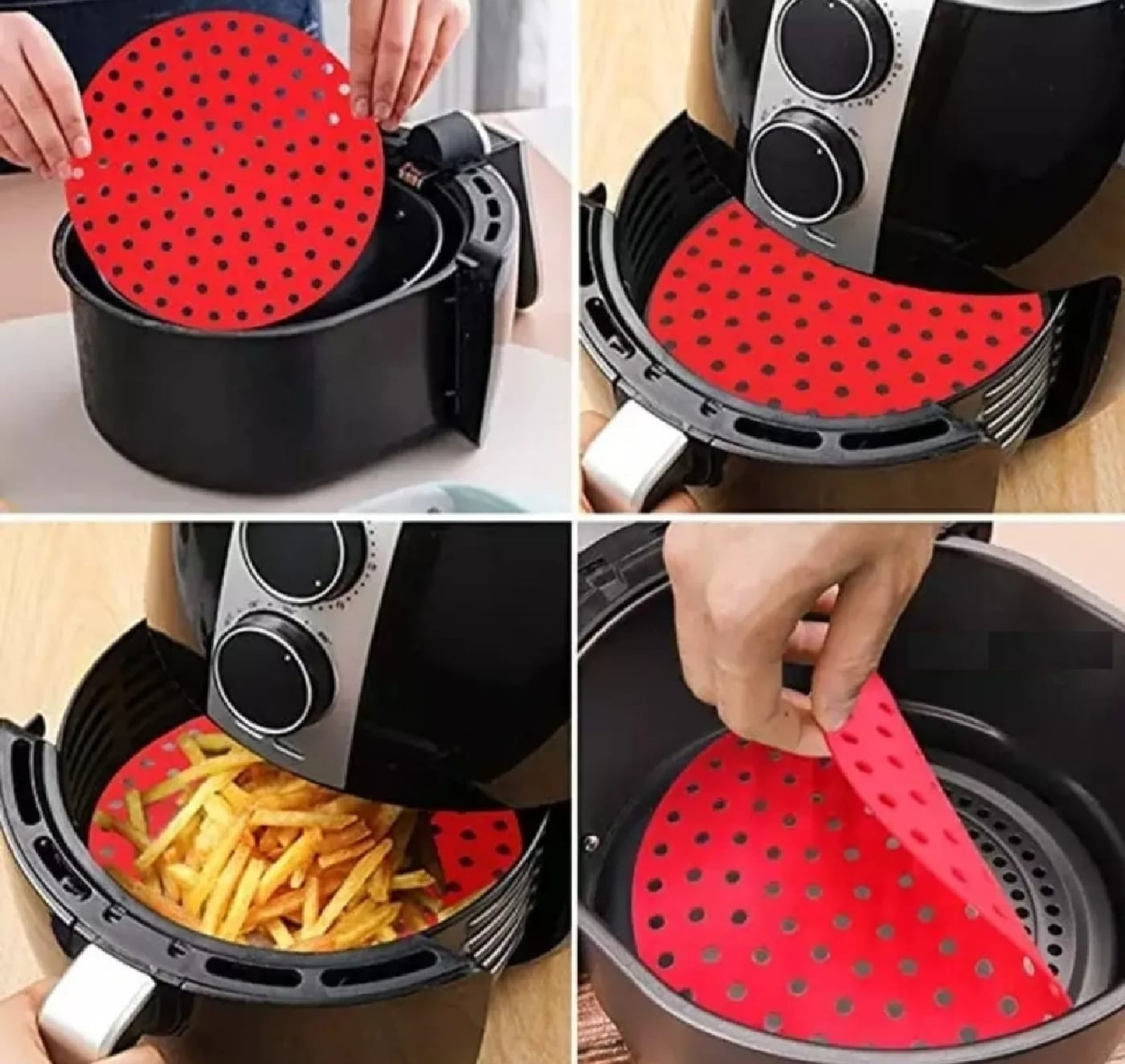 Miniatura 5 de Protector en silicona para freidora x 1